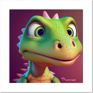 Baby Dinosaur Dino Bambino - Thomas Posters and Art